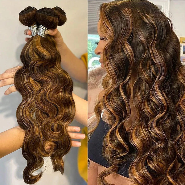 Sleek Ombre Body Wave Hair