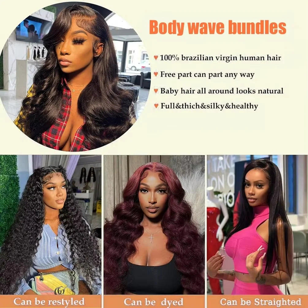 Classic Loose Body Wave Bundles